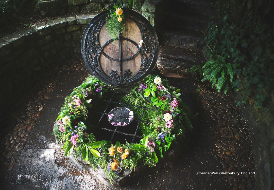 the Chalice well glastonbury