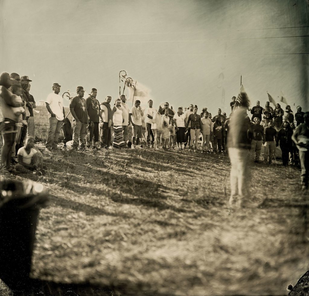 Dakota Access Pipeline Water Protectors Photo Credit: Shane Balkowitch