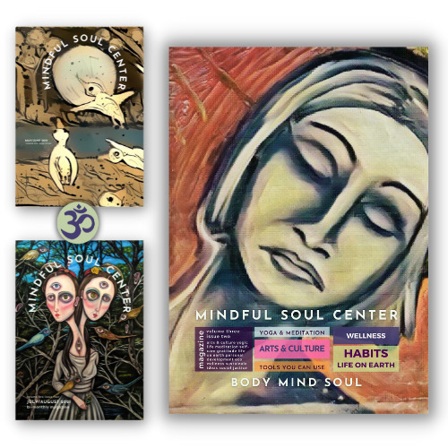Mindful Soul Center magazine covers